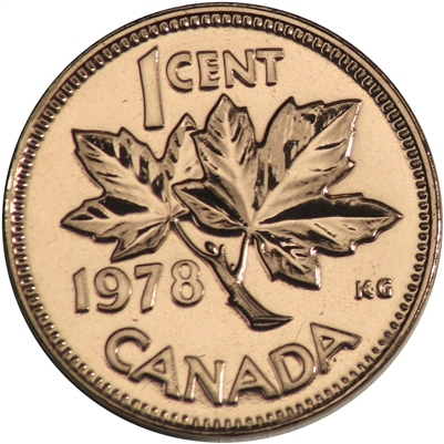 1978 Canada 1-cent Proof Like