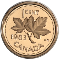 1983 Canada 1-cent Proof