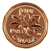 1983 Canada 1-cent Proof Like