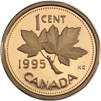 1995 Canada 1-cent Proof