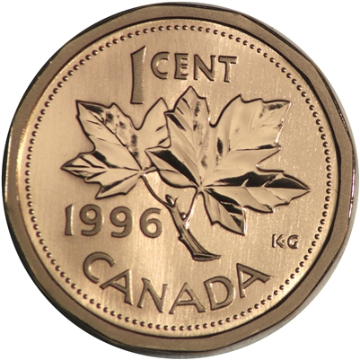 1996 Canada 1-cent Specimen