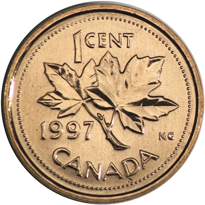 1997 Canada 1-cent Proof Like