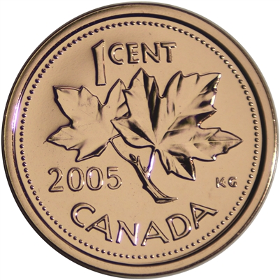 2005P Canada 1-cent Proof Like