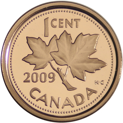 2009 Canada 1-cent Proof