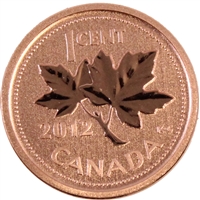 2012 Magnetic Canada 1-cent Specimen