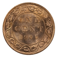 1900H Canada 1-cent Brilliant Uncirculated (MS-63) $