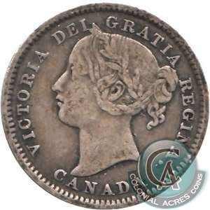 1900 Canada 10-cents Fine (F-12)