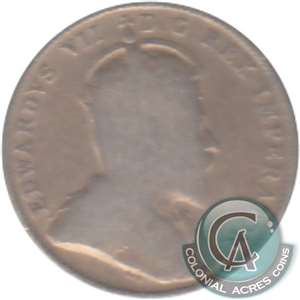 1908 Canada 10-cents G-VG (G-6)