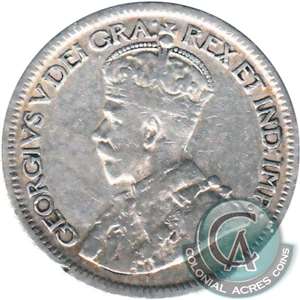 1918 Canada 10-cents Fine (F-12)
