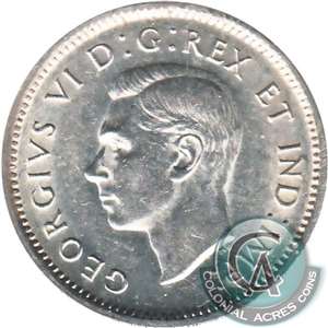 1944 Canada 10-cent EF-AU (EF-45)