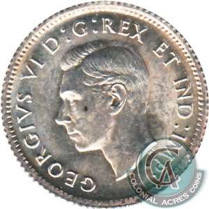 1949 Canada 10-cent UNC+ (MS-62)