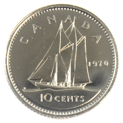 1970 Canada 10-cent Proof Like