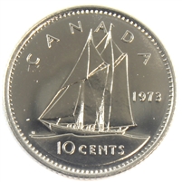 1973 Canada 10-cent Proof Like