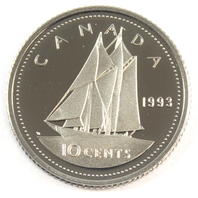 1993 Canada 10-cent Proof