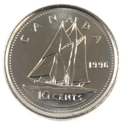 1996 Canada 10-cent Brilliant Uncirculated (MS-63)