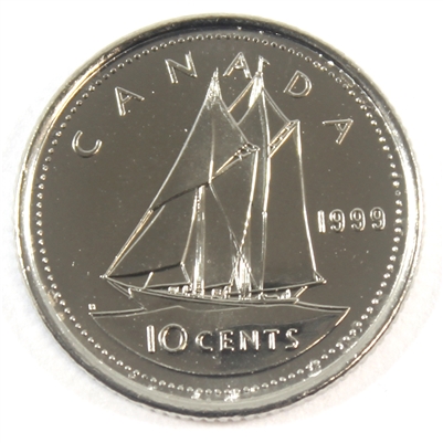 1999 Canada 10-cent Brilliant Uncirculated (MS-63)