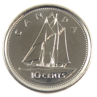2002P Canada 10-cent Brilliant Uncirculated (MS-63)