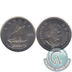 2006 Canada Logo 10-cent Brilliant Uncirculated (MS-63)