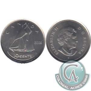 2006P Canada 10-cent Brilliant Uncirculated (MS-63)