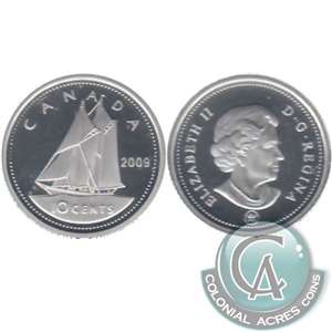 2009 Canada 10-cent Silver Proof