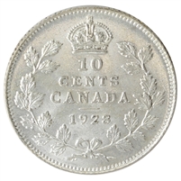 1928 Canada 10-cents UNC+ (MS-62) $