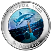 2008 $30 Canadian Achievements - IMAX Sterling Silver Coin