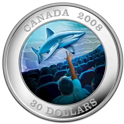 2008 $30 Canadian Achievements - IMAX Sterling Silver Coin