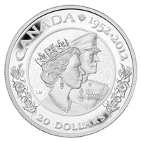 2012 Canada $20 The Queen's Diamond Jubilee Double Effigy (TAX Exempt)