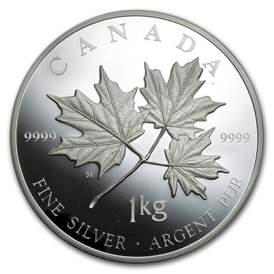 2011 Canada $250 Maple Leaf Forever Fine Silver Kilo (No Tax) SCUFF