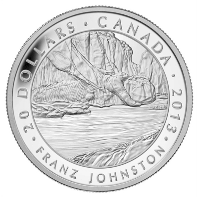 2013 Canada $20 Group of Seven - Franz Johnston Fine Silver (No Tax)