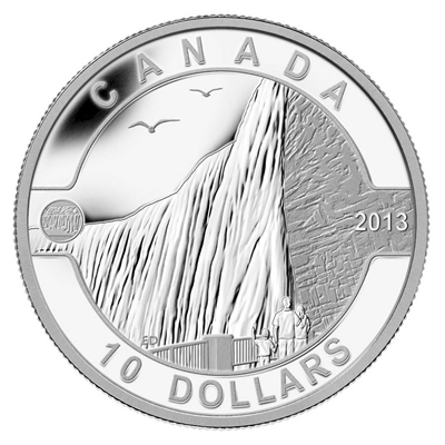 2013 $10 O Canada - Niagara Falls (#7) Fine Silver (No Tax)