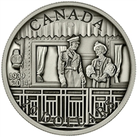 2014 Canada $20 75th Ann. First Royal Visit Antique (TAX Exempt)