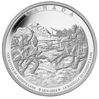 2014 Canada $250 Battle of Lundy's Lane Fine Silver Kilo (No Tax)