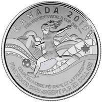 2015 Canada $20 for $20 #15 FIFA Women's World Cup (TAX Exempt)