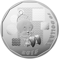 2015 Canada $10 Looney Tunes "I Tawt I Taw a Putty Tat!" (TAX Exempt)