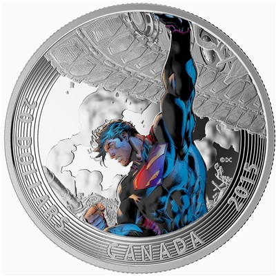 2015 Canada $20 Iconic Superman: Superman Unchained #2 (2013) No Tax
