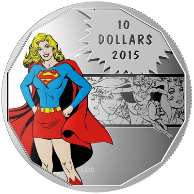 2015 Canada $10 DC Comics Originals - Strength Fine Silver (No Tax)
