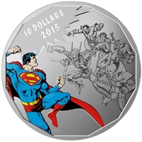 2015 Canada $10 DC Comics Originals - Gauntlet Fine Silver (No Tax)