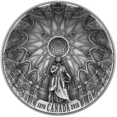 2016 Canada $25 The Library of Parliament Fine Silver (No Tax)