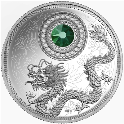 2016 Canada $5 Birthstones - May Fine Silver Coin 150722