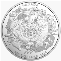 2016 Canada $200 for $200 Canada's Icy Arctic Fine Silver (No Tax)