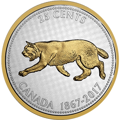 2017 Canada 25-cent Big Coin - Alex Colville Design 5oz. Fine Silver (No Tax)