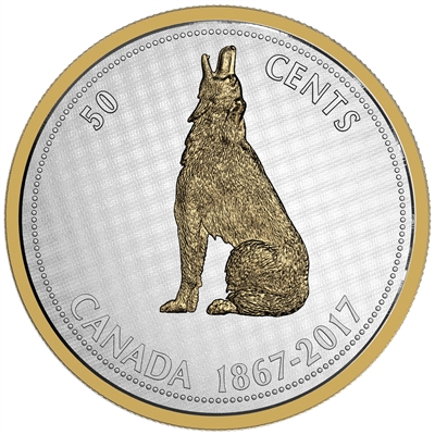2017 Canada 50-cent Big Coin - Alex Colville Design 5oz. Fine Silver (No Tax)