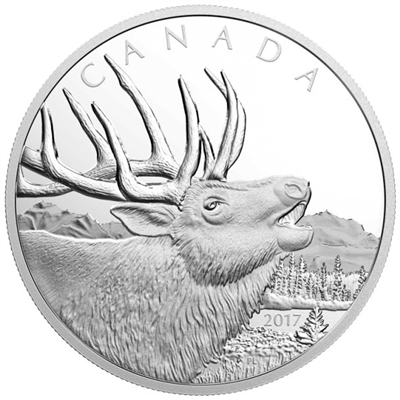 2017 Canada $125 Elk 1/2 Kilo Pure Silver Coin (No Tax)