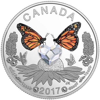 2017 Canada $3 Celebration of Love Fine Silver