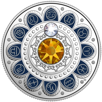 2017 Canada $3 Zodiac Series - Cancer Fine Silver