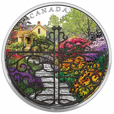 2017 Canada $30 Gate to Enchanted Garden Fine Silver (No Tax)