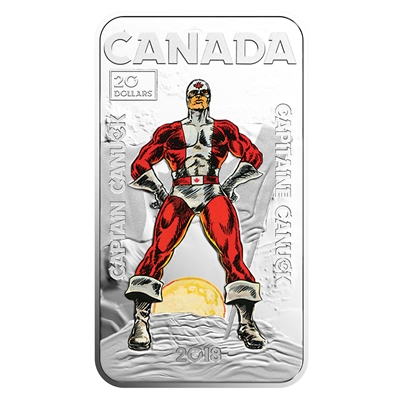 2018 Canada $20 Captain Canuck Fine Silver Coin (TAX Exempt)