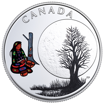 RDC 2018 Canada $3 13 Teachings Grandmother Moon - Sugar Moon (No Tax) cracked capsule