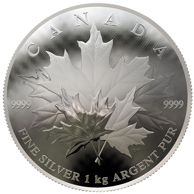 2018 Canada $250 Maple Leaf Forever Fine Silver Kilo Coin (No Tax)